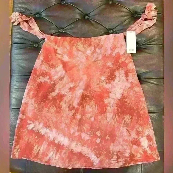 Tobi Dresses & Skirts - NWT Milly Blu Boho Mini Dress size Small